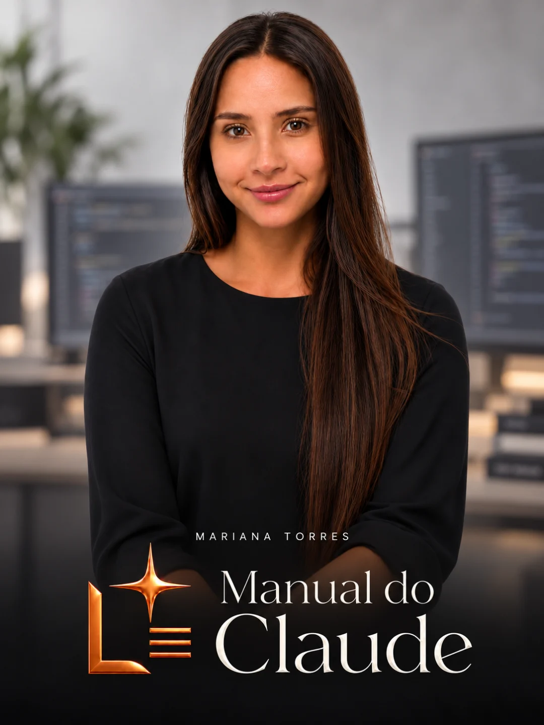 Capa oficial do Manual do Claude com Mariana Torres